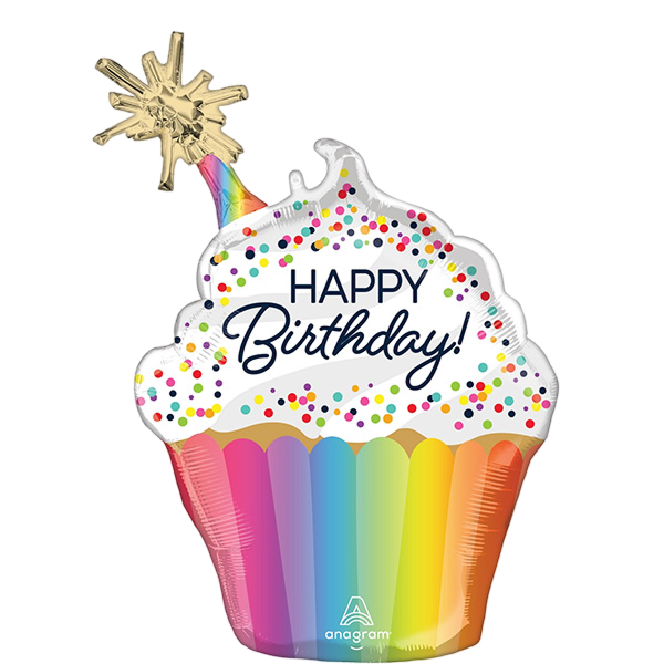 Supershape Confetti Sprinkle Birthday